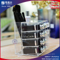 Clear Acrylic Cosmetic Display 16 Slots Lipsticks Stand Holder